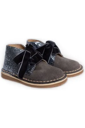 Rochy Grey Glitter Boots NON RETURNABLE
