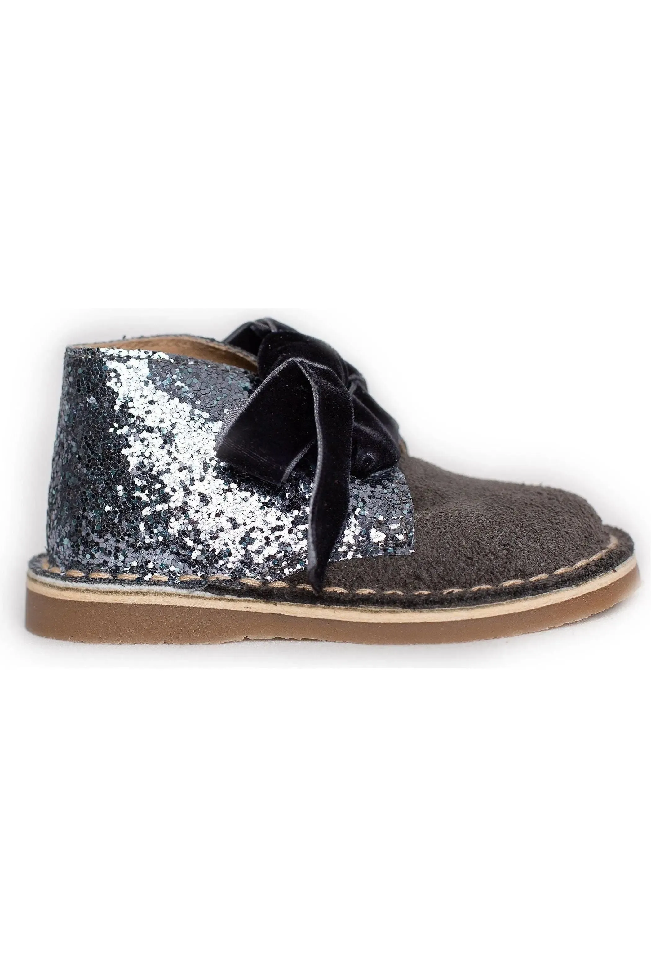 Rochy Grey Glitter Boots NON RETURNABLE
