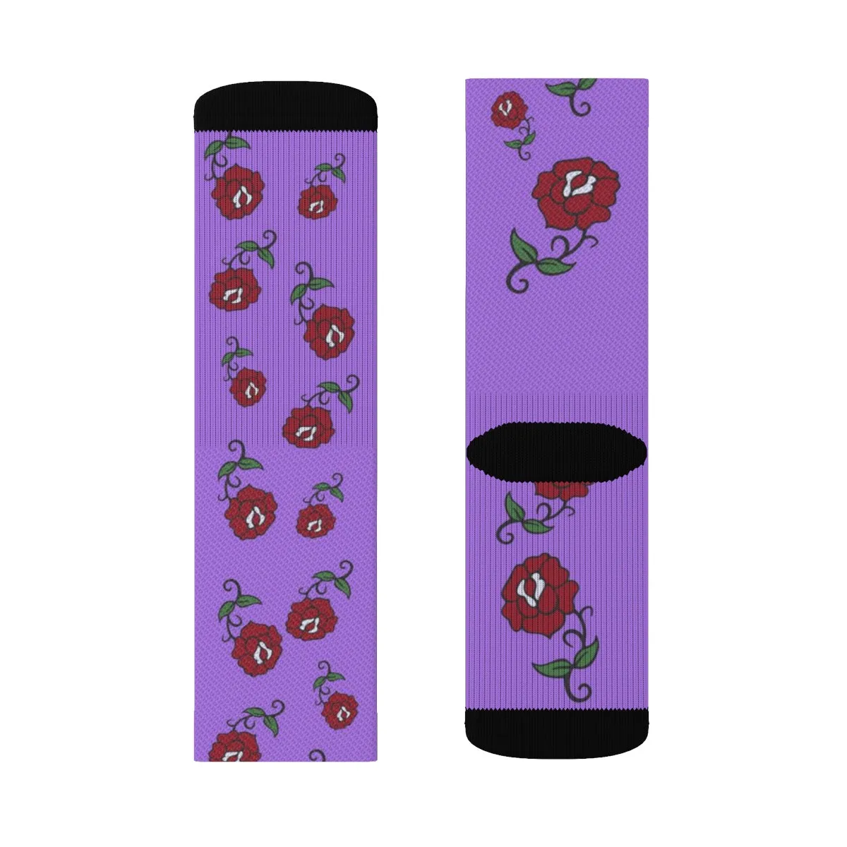 Rose Tattoo - All Over Print Socks