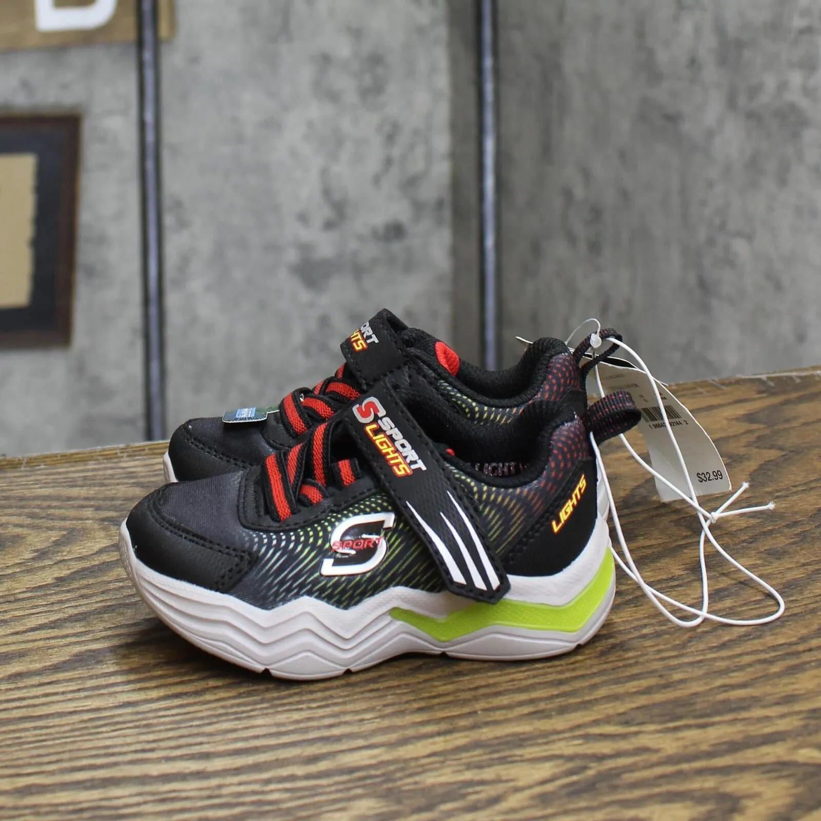 S Sport By Skechers Toddler Boys Conor Light-Up Sneakers 86832110
