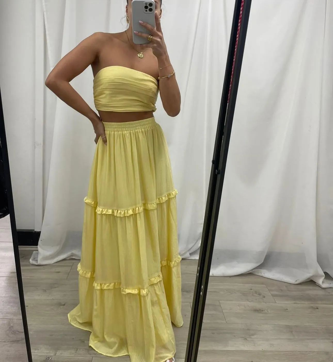 Sarina Skirt and Top Set