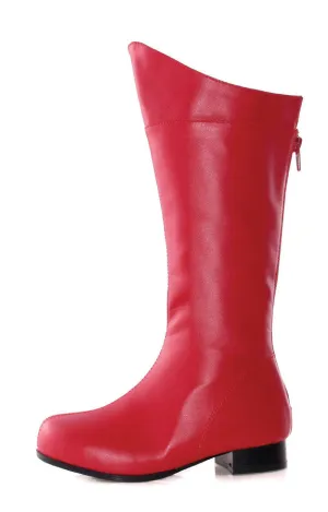 Shoe Super Hero Rd Chd Sz 13-1  Costume Accessories