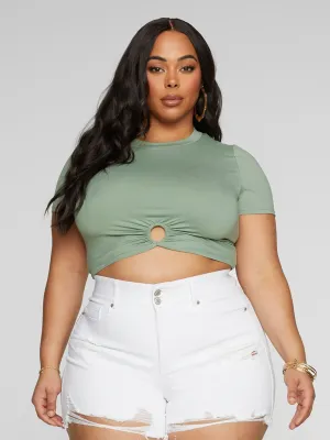 Shonda O-Ring Detail Top