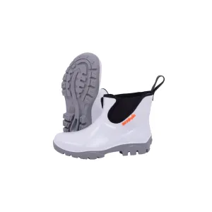 Shova Midi White & Grey Boot