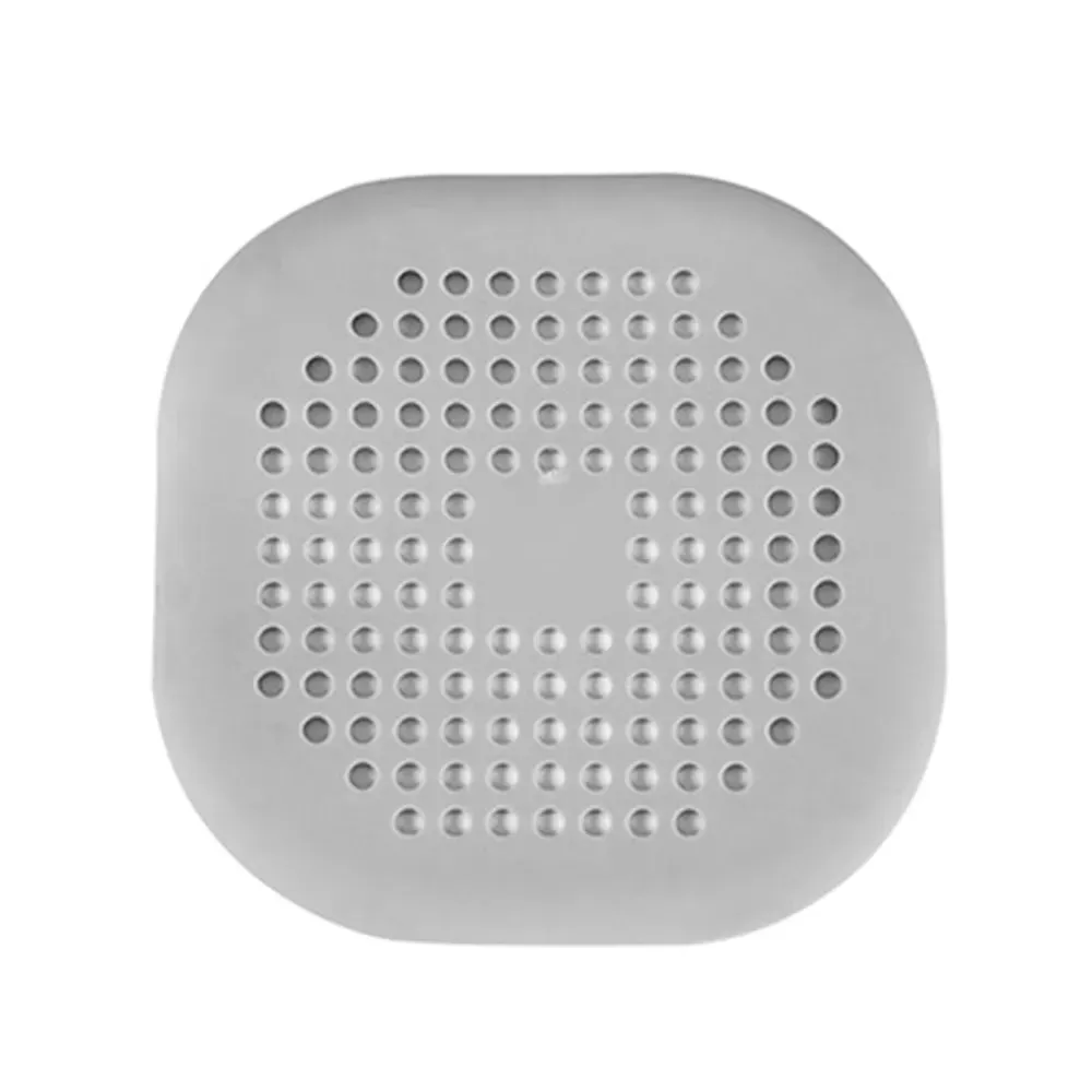 Silicone Drain Filter Sink Anti-Clogging Strainer Bathroom Hair Filter Sink Shower Kitchen Sink Filter Cover Floor Drain Strainer Stopper Silicone Deodorant Plug