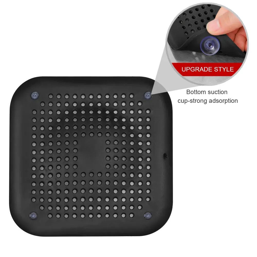 Silicone Drain Filter Sink Anti-Clogging Strainer Bathroom Hair Filter Sink Shower Kitchen Sink Filter Cover Floor Drain Strainer Stopper Silicone Deodorant Plug