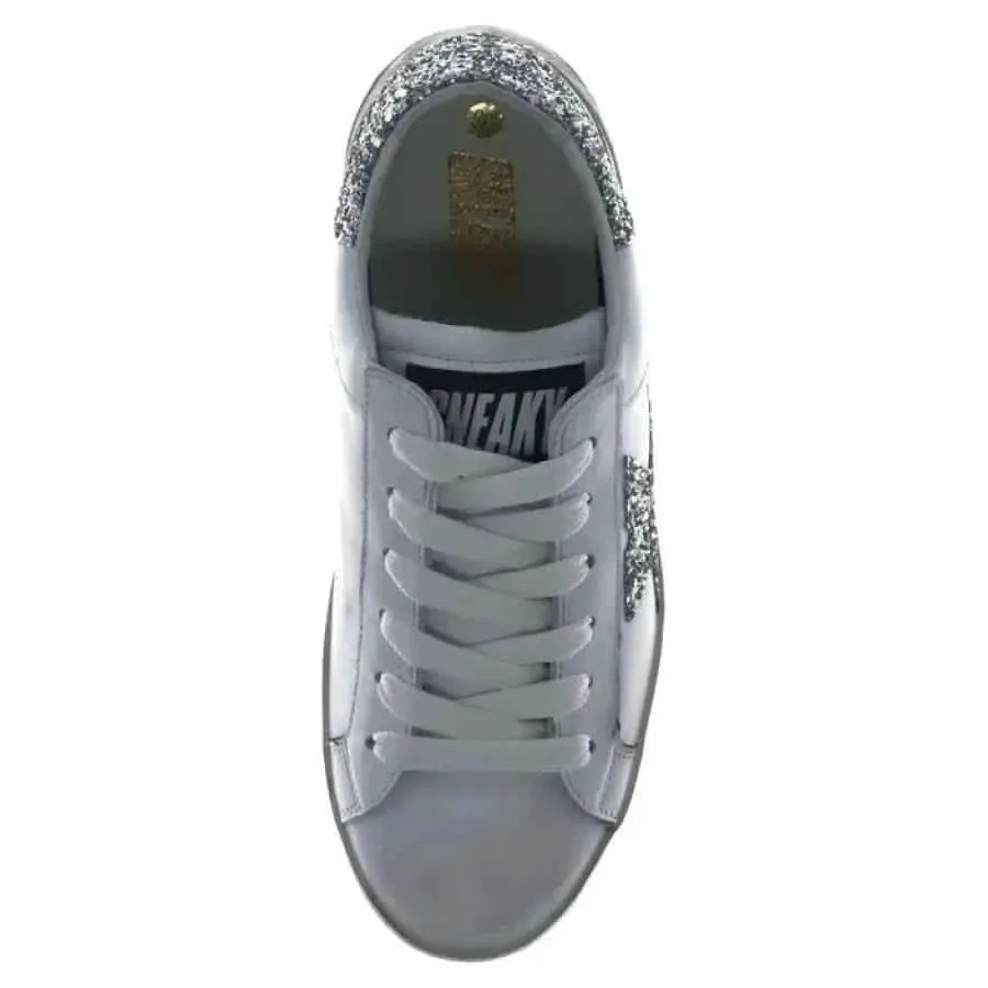 Sneaky Women Sneakers in White Leather