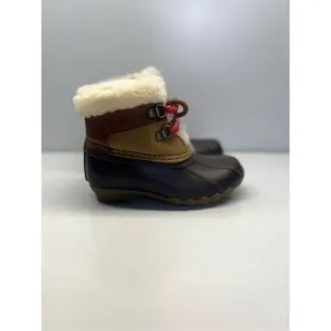 Sperry Little Kids Alpine Saltwater Medium Beige Duck Boots STL165273 Size 8M
