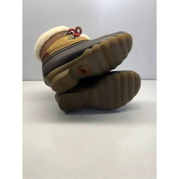 Sperry Little Kids Alpine Saltwater Medium Beige Duck Boots STL165273 Size 8M