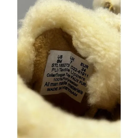 Sperry Little Kids Alpine Saltwater Medium Beige Duck Boots STL165273 Size 8M