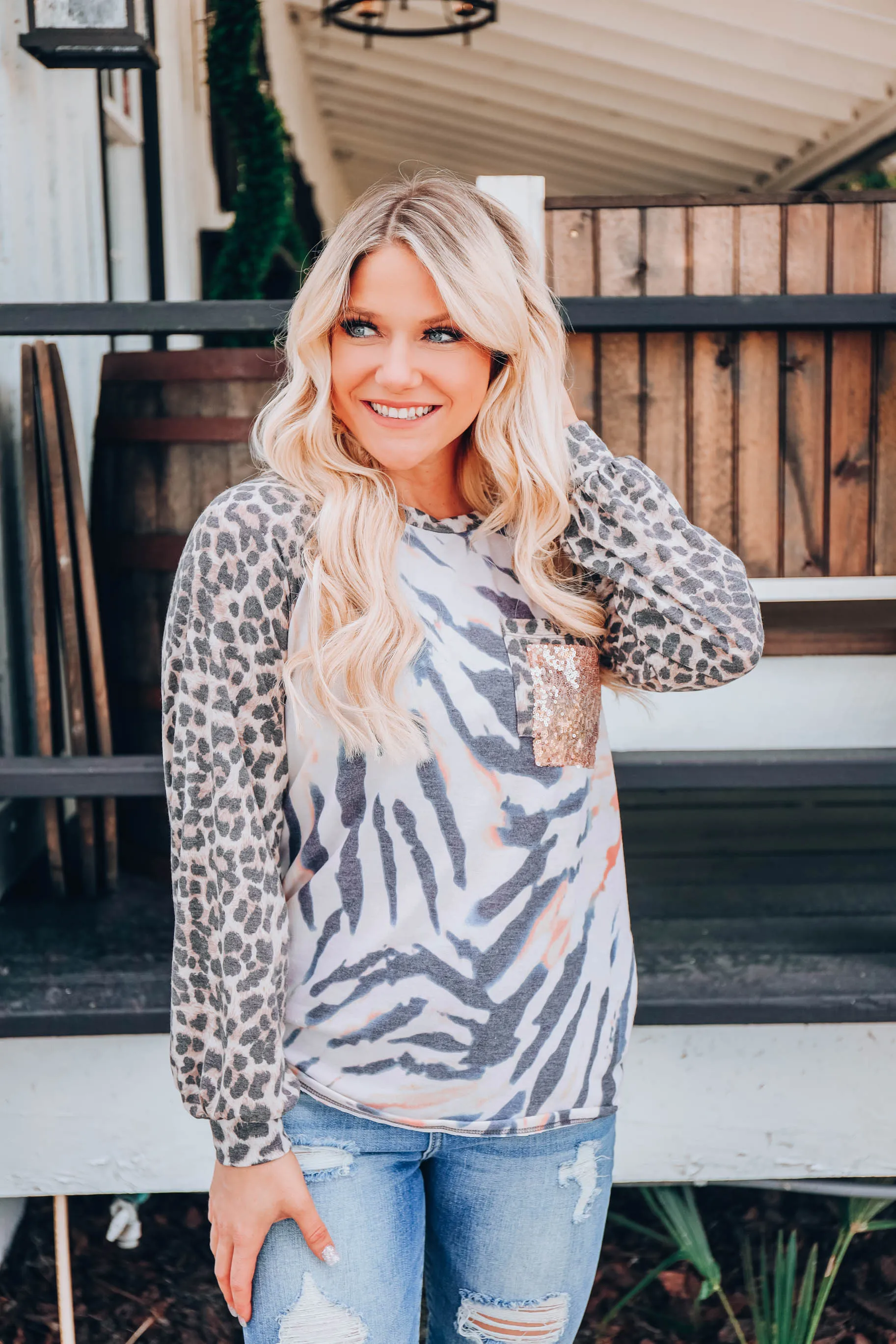 Splash Of Sparkle Top