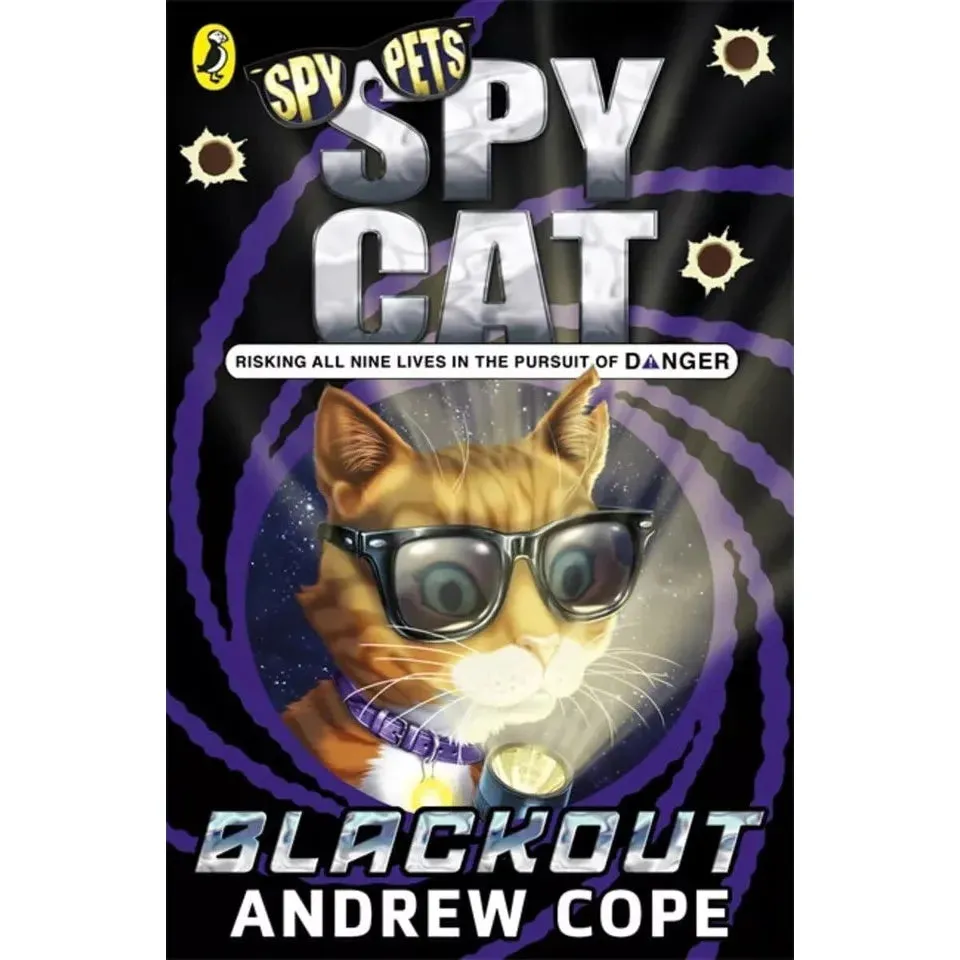 Spy Pets Spy Cat Series by Andrew Cope 3 Books Collection Set