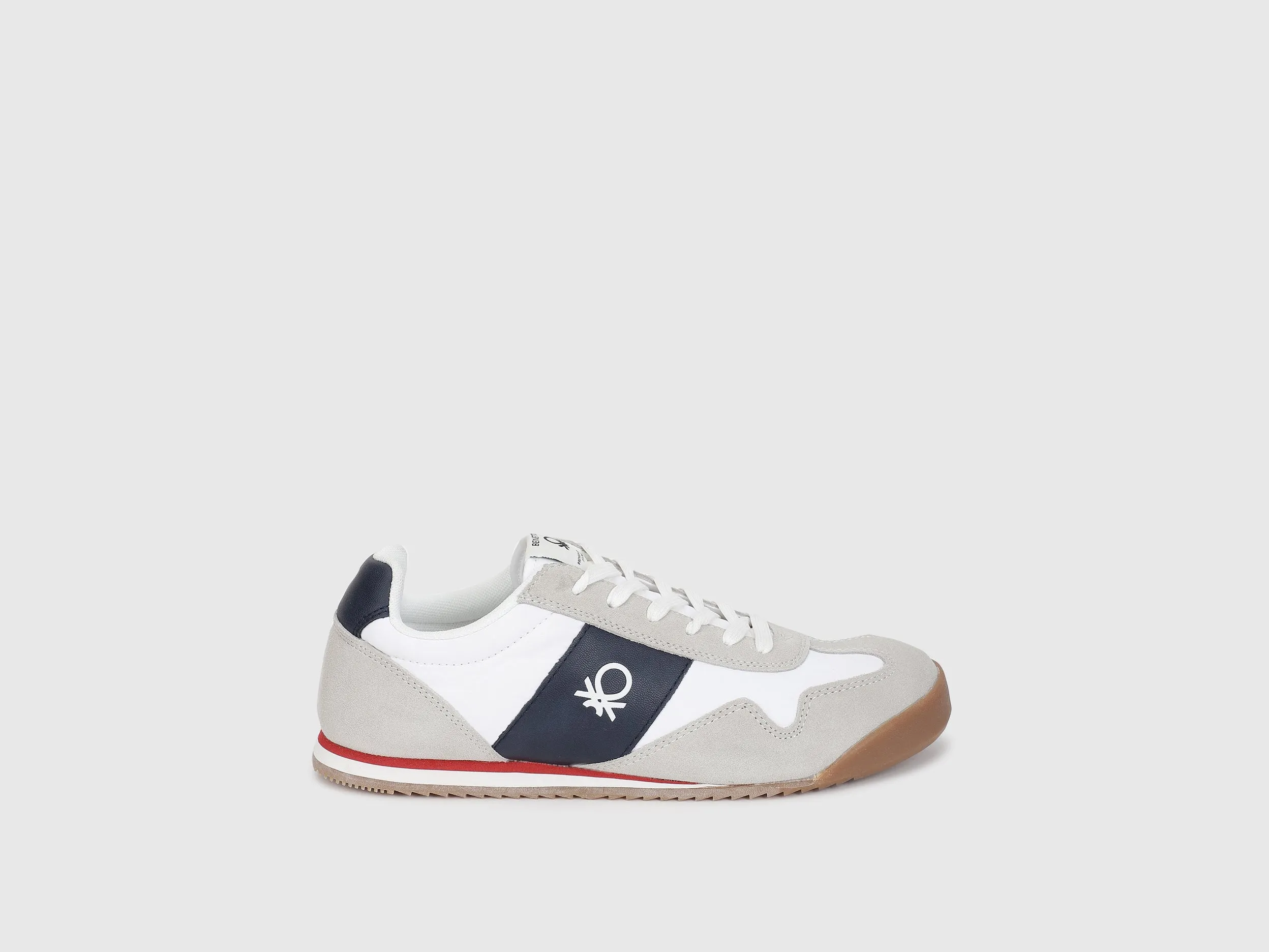 Suede Color Block Sneakers