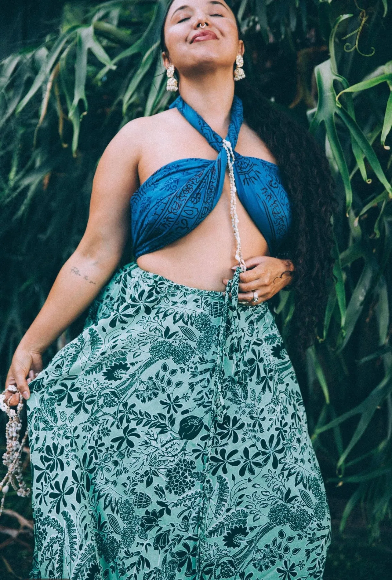 Sunflower Dress ~ Sage green