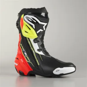 Supertech R Boots (Black/Red/Yellow) US 8/EU 42
