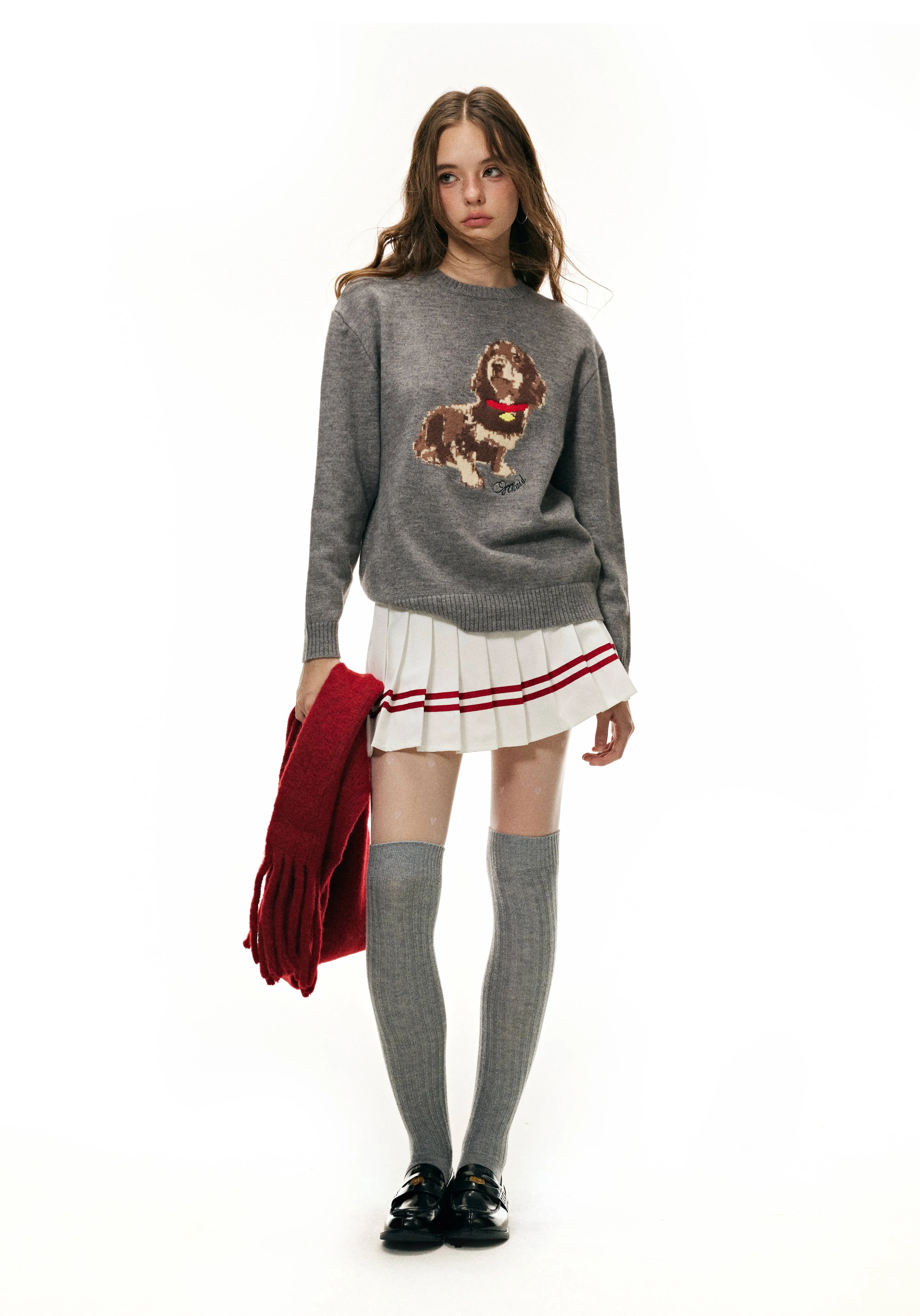 Tennis Pleated Skirt with Safety Pants