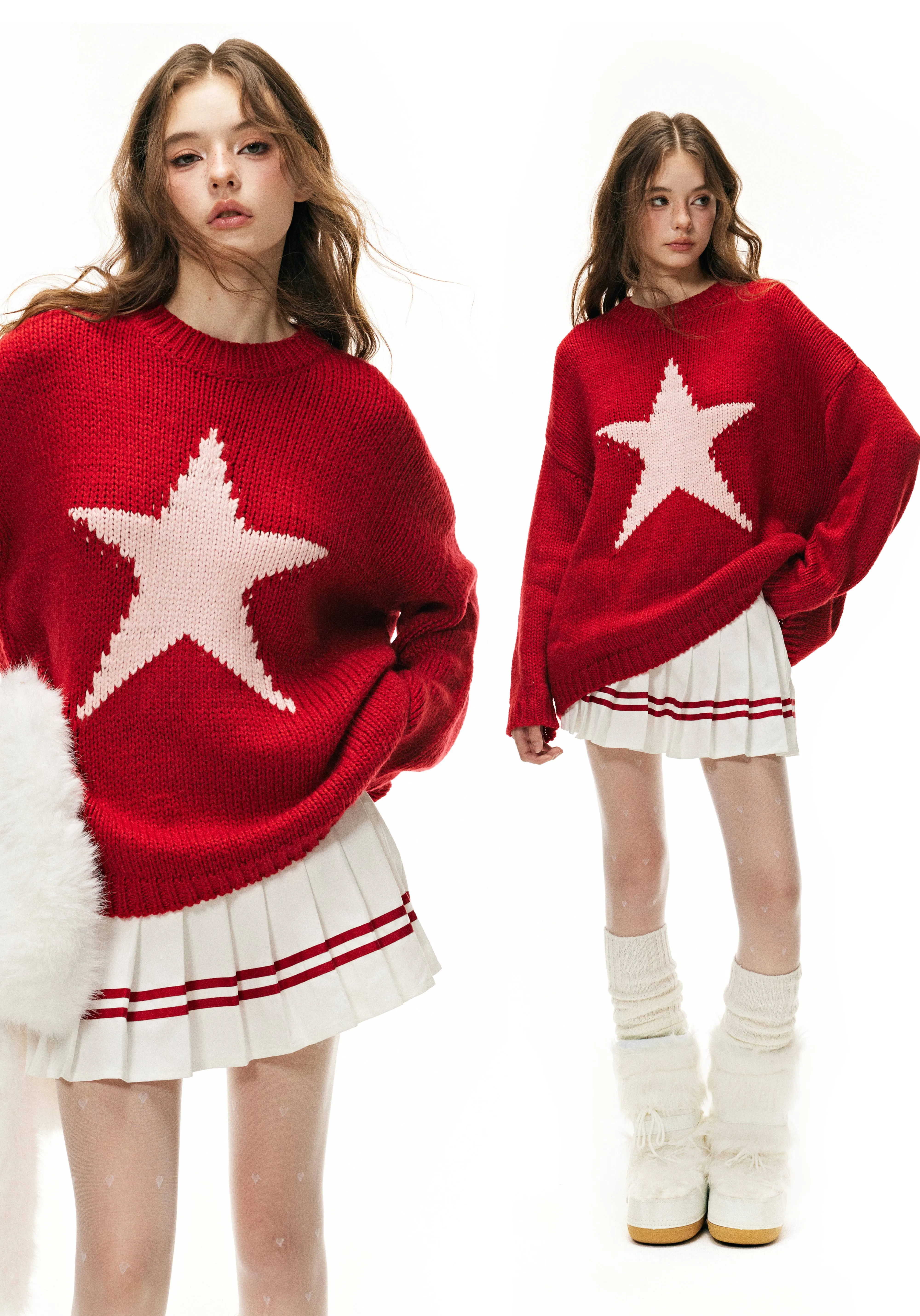 Tennis Pleated Skirt with Safety Pants