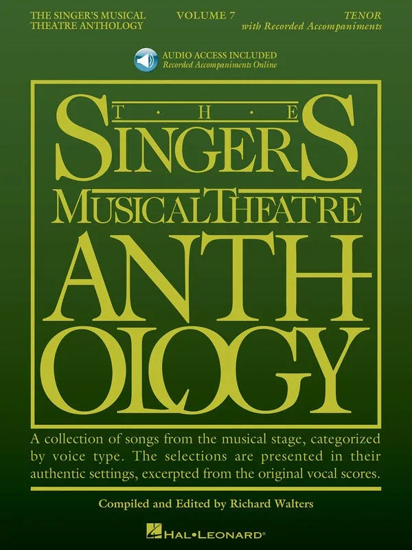 The Singer's Musical Theatre Anthology Vol.7 - Tenor
