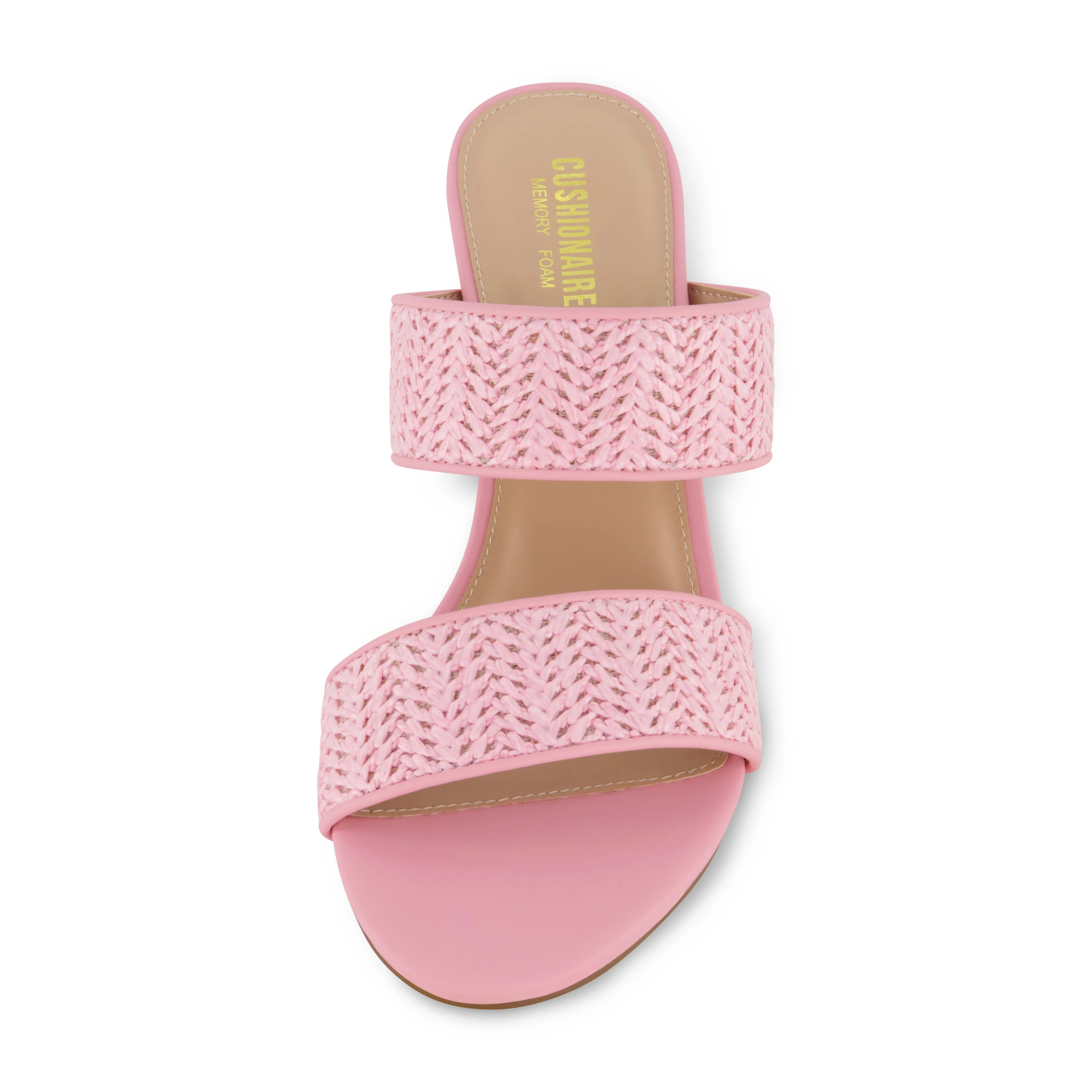 Tosh Two Band Raffia Sandal