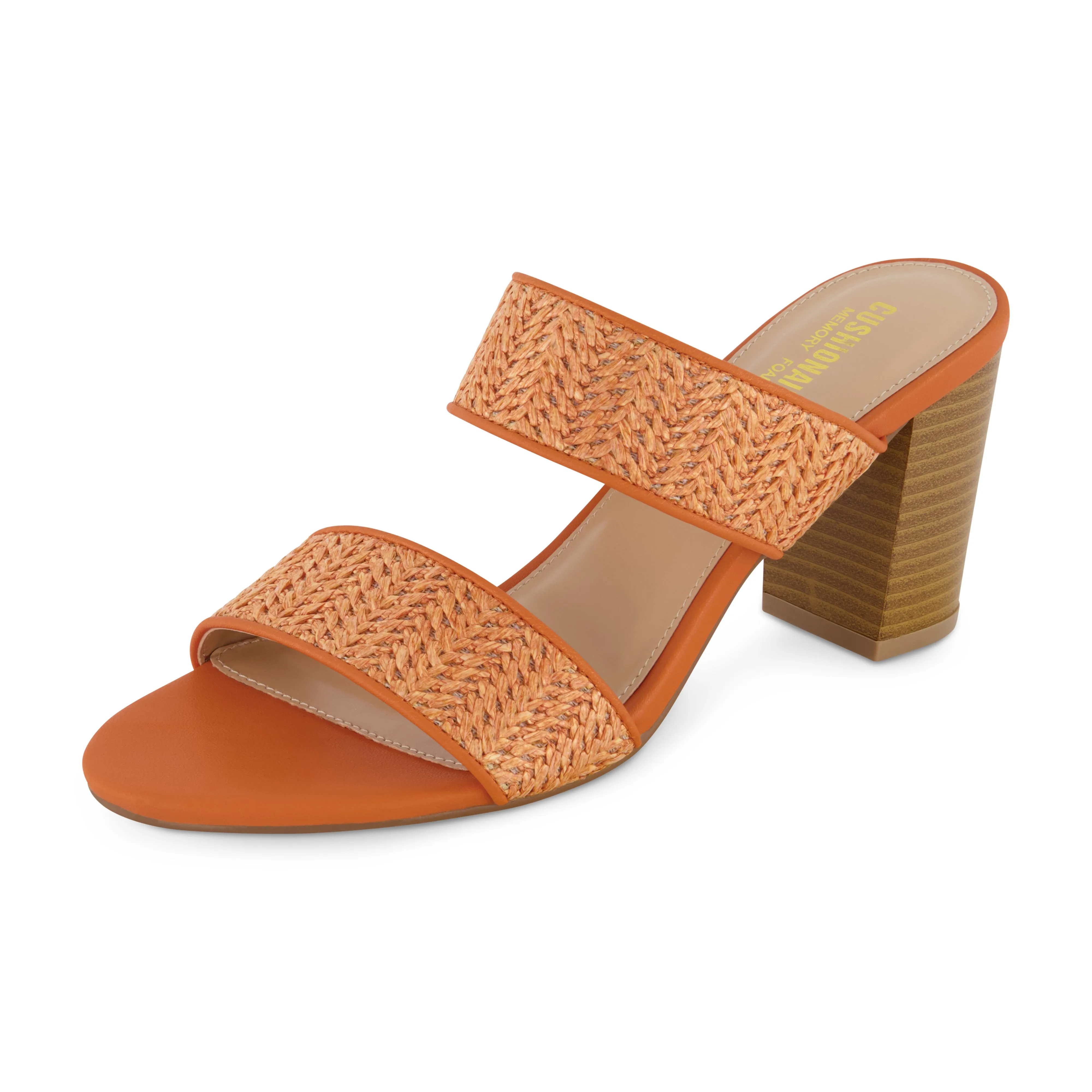 Tosh Two Band Raffia Sandal