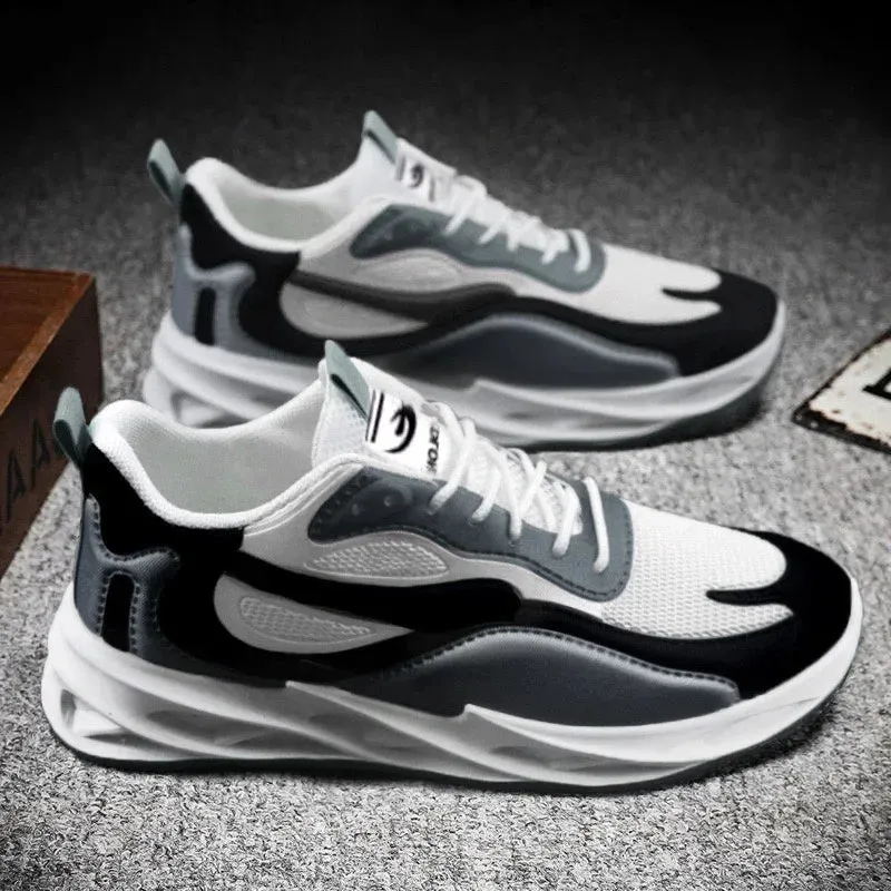 Trendy Men's Cushion Running Sneakers