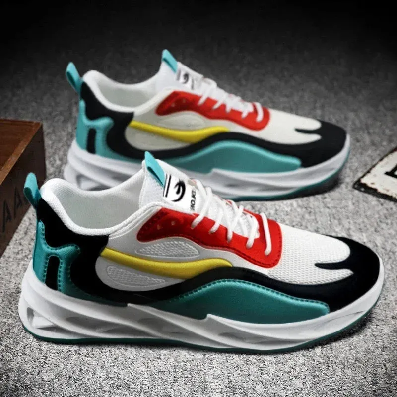Trendy Men's Cushion Running Sneakers
