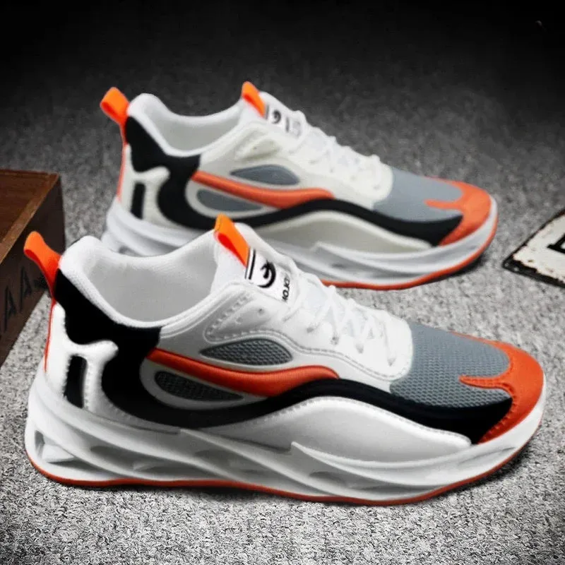 Trendy Men's Cushion Running Sneakers