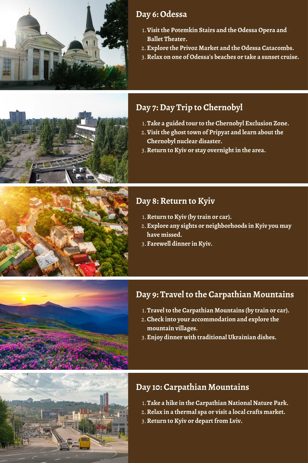 Ukraine Unveiled - From Historic Kiev to Scenic Countryside: A Comprehensive 10-Day Guide