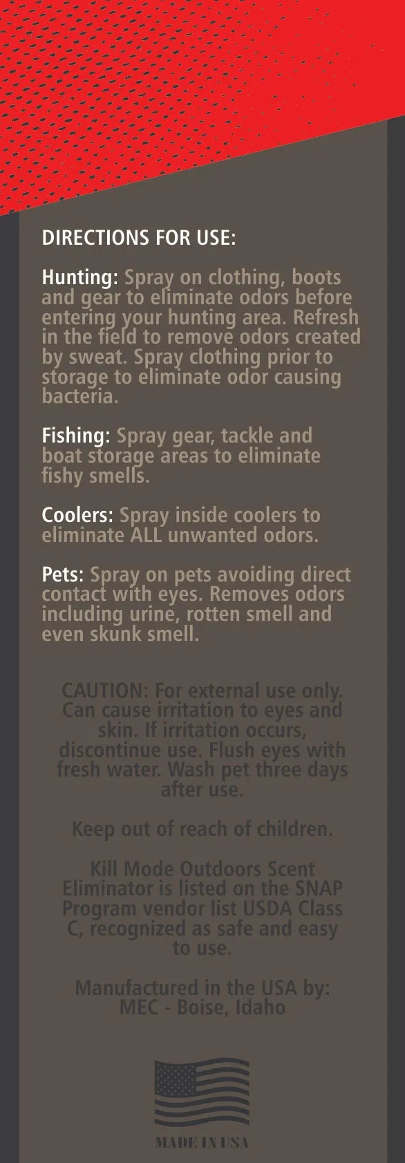 Ultimate Scent Eliminator KMO
