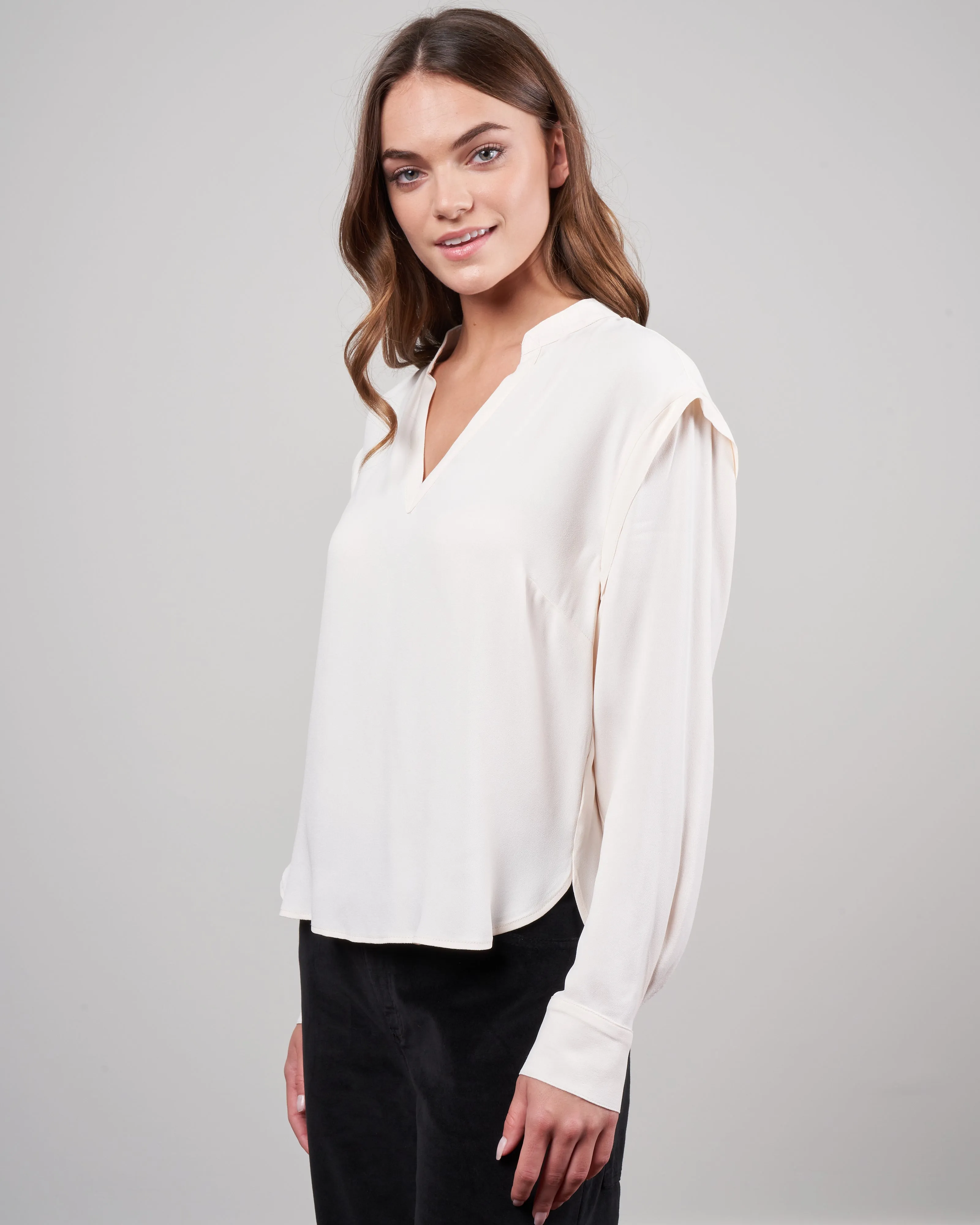 veracity top - ivory