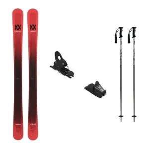Volkl Mantra Junior Skis 2024 with Salomon Stage 10 Bindings Ski Package