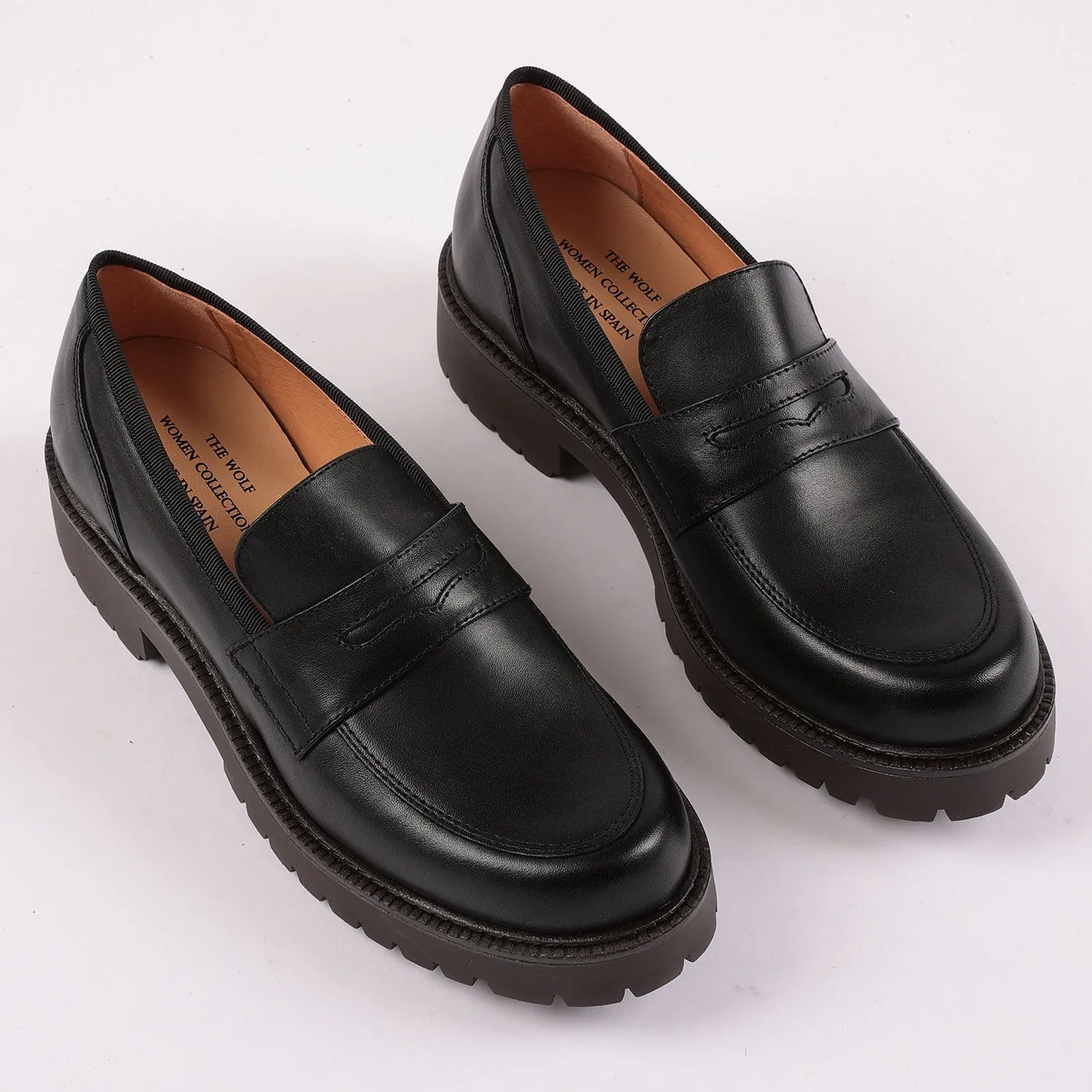 Westminster Leather Loafers in Black