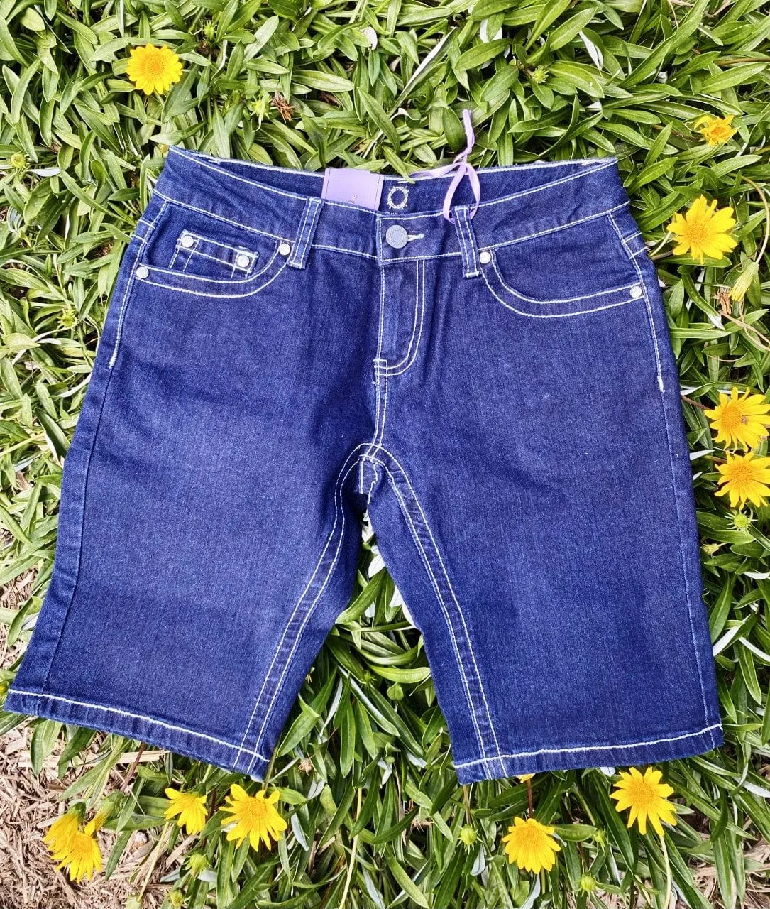 Wild Child Denim Shorts Bermuda