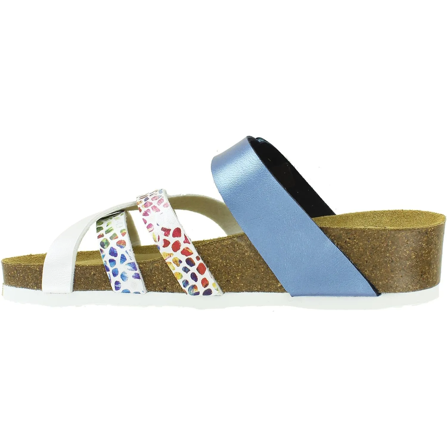Women's Ara Shoes Beth White Anthracite Konfetti Synthetic