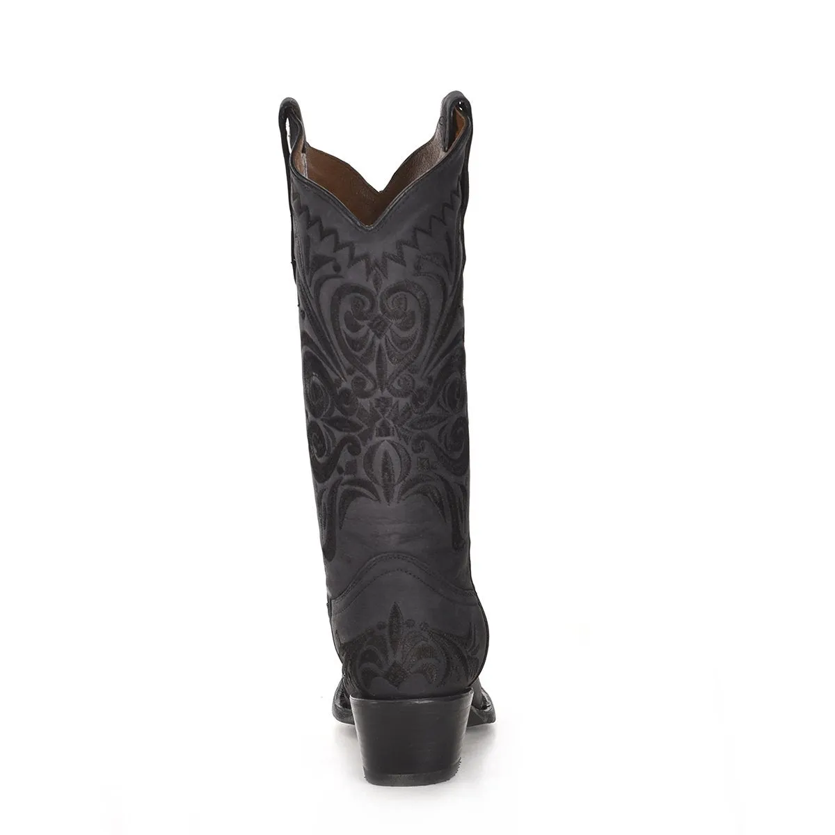 Women's Circle G Black Embroidery Boots