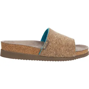 Women's Mephisto Hanik Sweety Taupe/Turquoise Felt