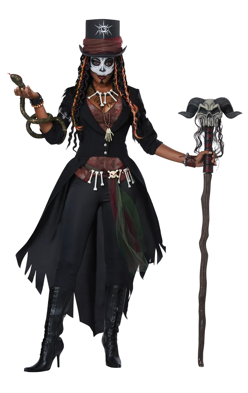 Womens Voodoo Magic Halloween Costume