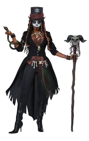 Womens Voodoo Magic Halloween Costume