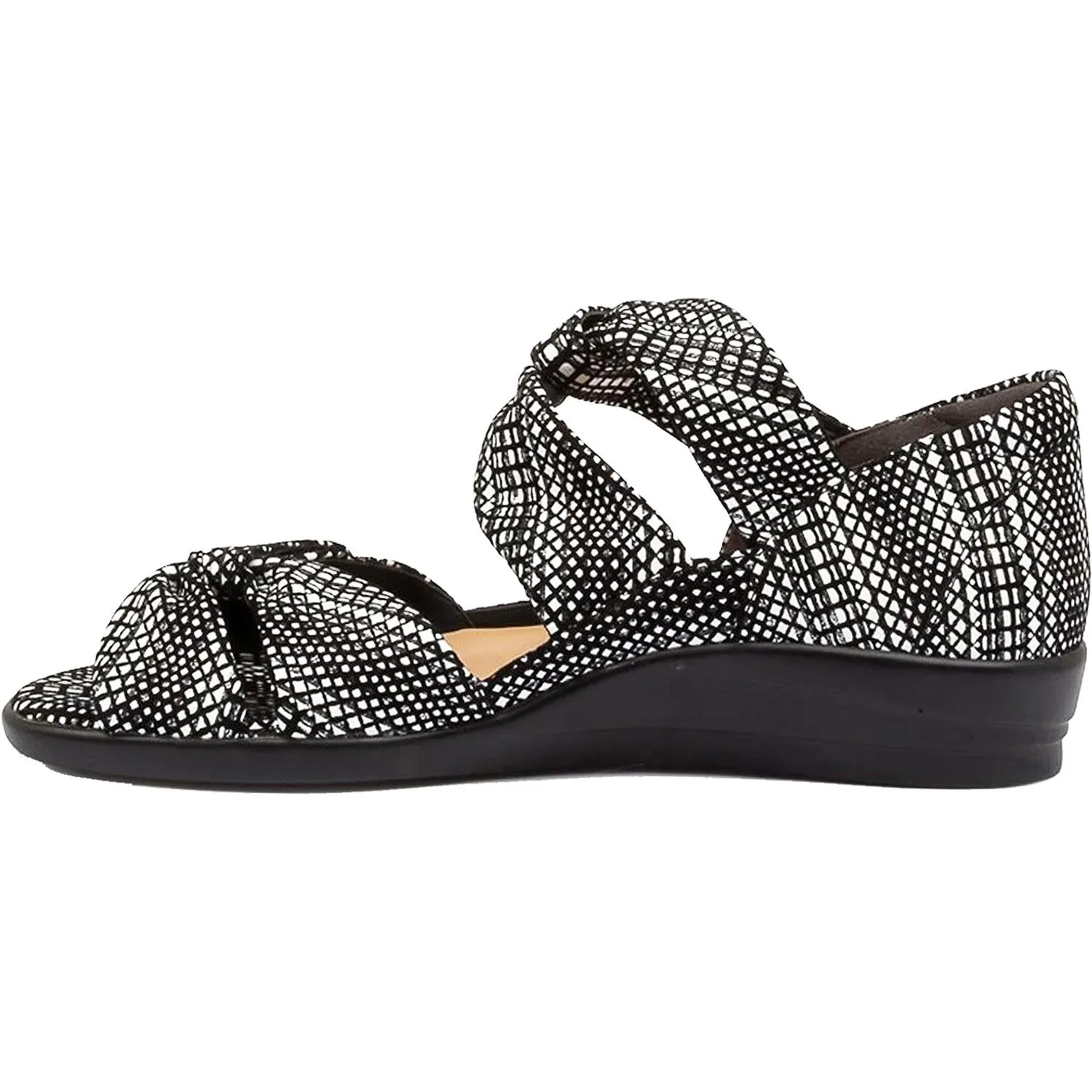 Women's Ziera Doxie Black/White Leather