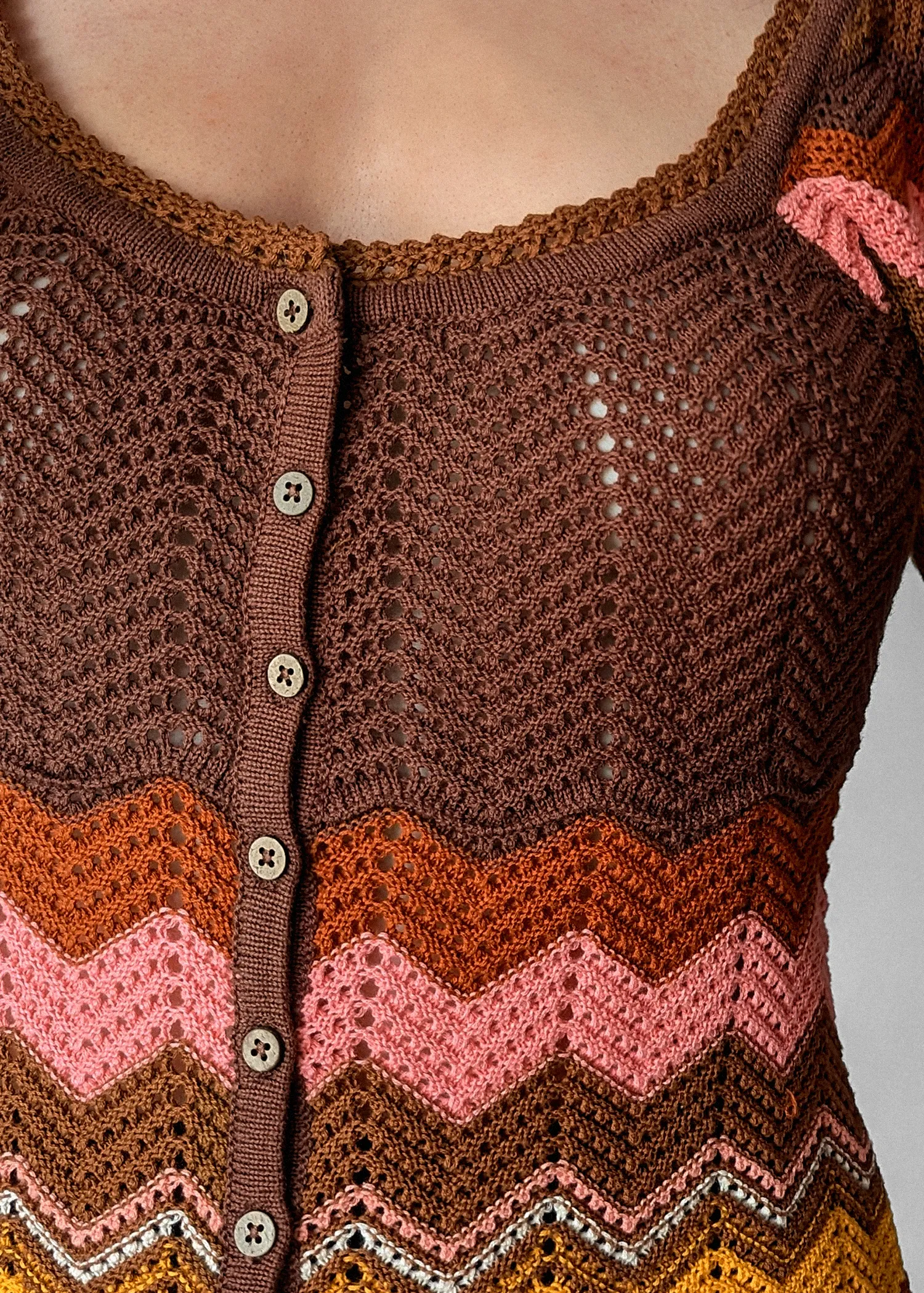 Ziggy Crochet Mini Dress